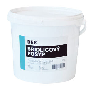 Břidlicový posyp DEK modrozelený 5 kg