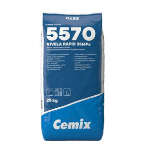 Stěrka samonivelační 25 MPa Cemix 5570 Nivela Rapid 25 kg