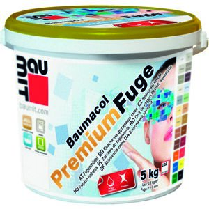 Hmota spárovací Baumit Baumacol PremiumFuge cement grey 5 kg