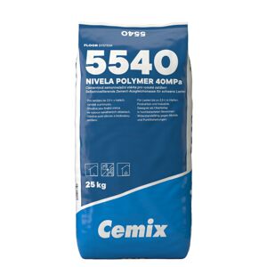 Stěrka samonivelační 40 MPa Cemix 5540 Nivela Polymer 25 kg