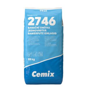 Omítka sanační jednovrstvá Cemix 2746 25 kg