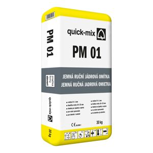 Omítka jádrová ruční Sakret/Quick-mix PM 01 jemná 30 kg