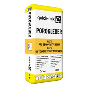 Malta pro tenkovrstvé zdění Sakret/Quick-mix Porokleber 25 kg