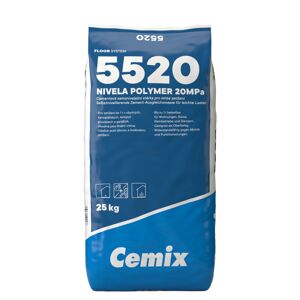 Stěrka samonivelační 20 MPa Cemix 5520 Nivela Polymer 25 kg