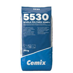 Stěrka samonivelační 30 MPa Cemix 5530 Nivela Polymer 25 kg