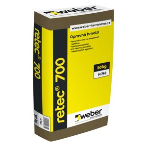 Hmota opravná Webertherm retec 700 30 kg