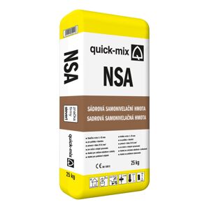 Hmota samonivelační Sakret/Quick-mix NSA 25 kg