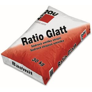 Omítka sádrová Baumit Glatt hlazená 1 mm 30 kg