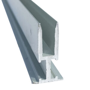 Leddex LGP-2 Magnetický oboustranný rám pro světelný LGP panel Barva: elox stříbrný, Délka: 2500