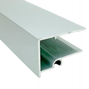 Stabilit CLICK spodní U profil F/57 z hliníku Barva: elox stříbrný, Délka: 6000